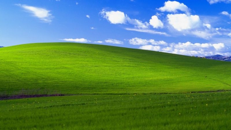 Fundo de tela do Windows XP comemorou 20 anos de vida 