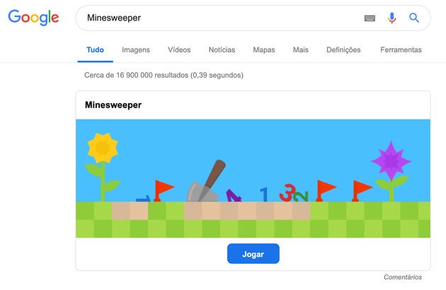 O JOGO SECRETO DO GOOGLE É INCRIVEL!!!! 