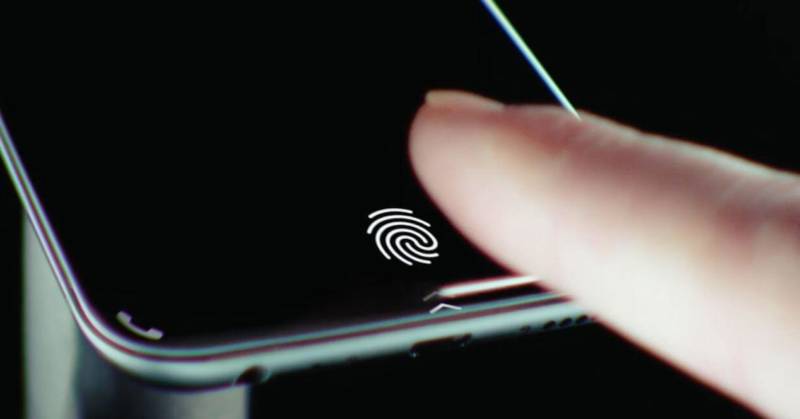 desbloqueio do smartphone por digital biometria