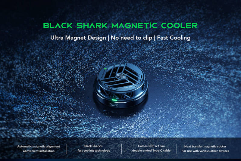 Black Shark Magnetic Cooler