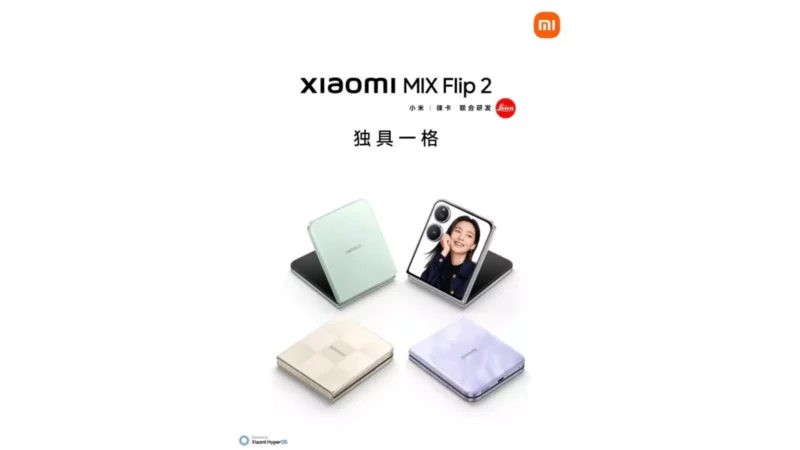 Xiaomi vai apresentar Mix Flip 2, Pad 7S Pro, tablet gamer e mais nesta semana 1 Xiaomi MIX Flip 2