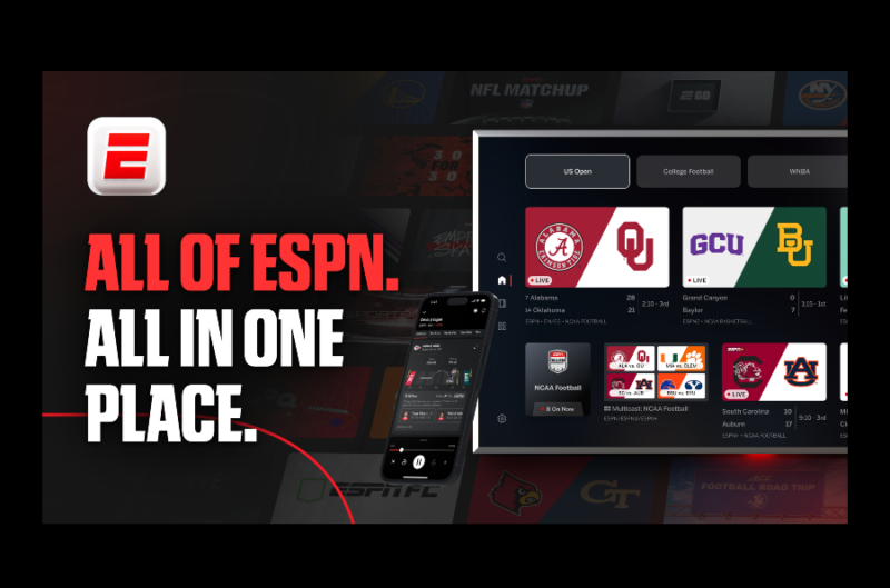 Como é o app do streaming da ESPN nos EUA | TargetHD.net